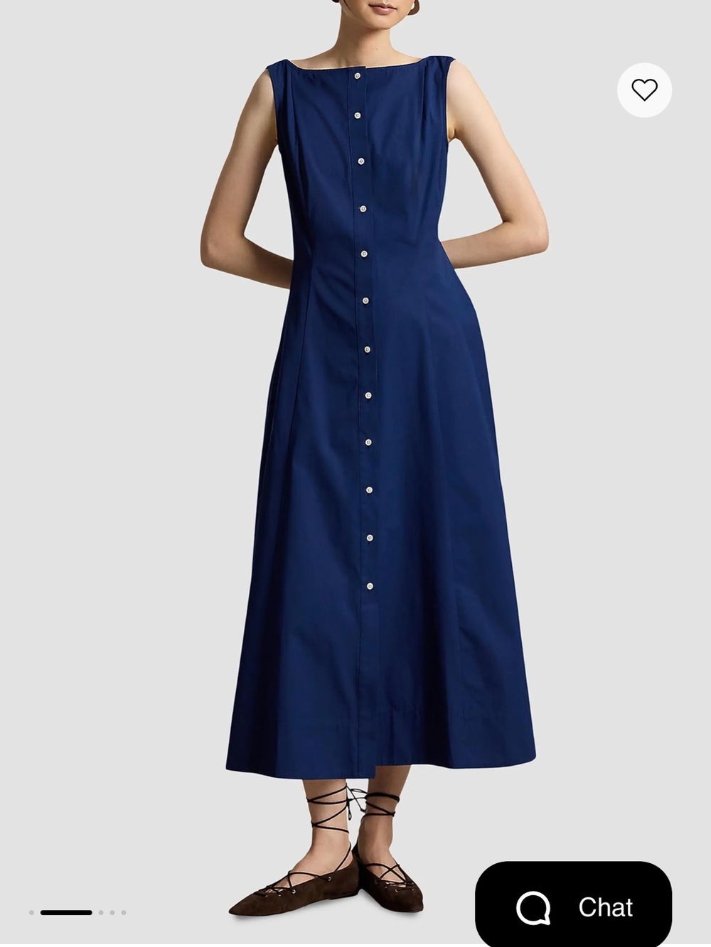 Polo Ralph Lauren Paneled Cotton Dress